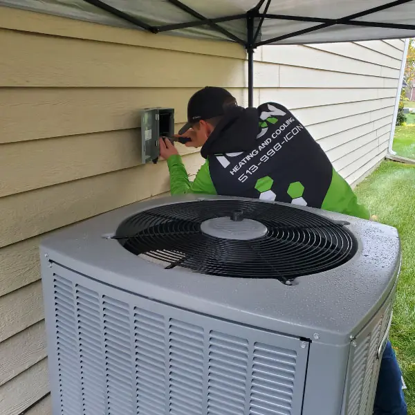 ICON Heating and Cooling air conditioner service