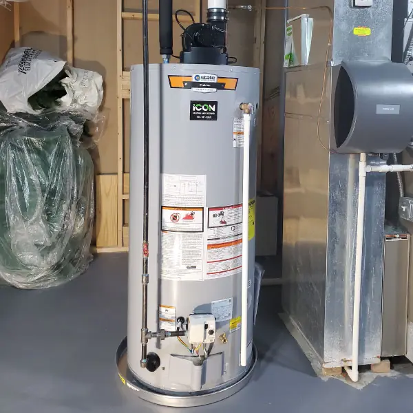 ICON Heating and Cooling tank water heater service