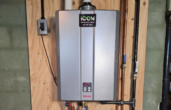 Tankless water heaters and tank water heater services from ICON Heating and Cooling